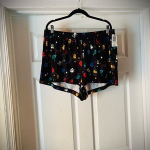 Torrid Super Soft Skull Lights Sleep Shorts.